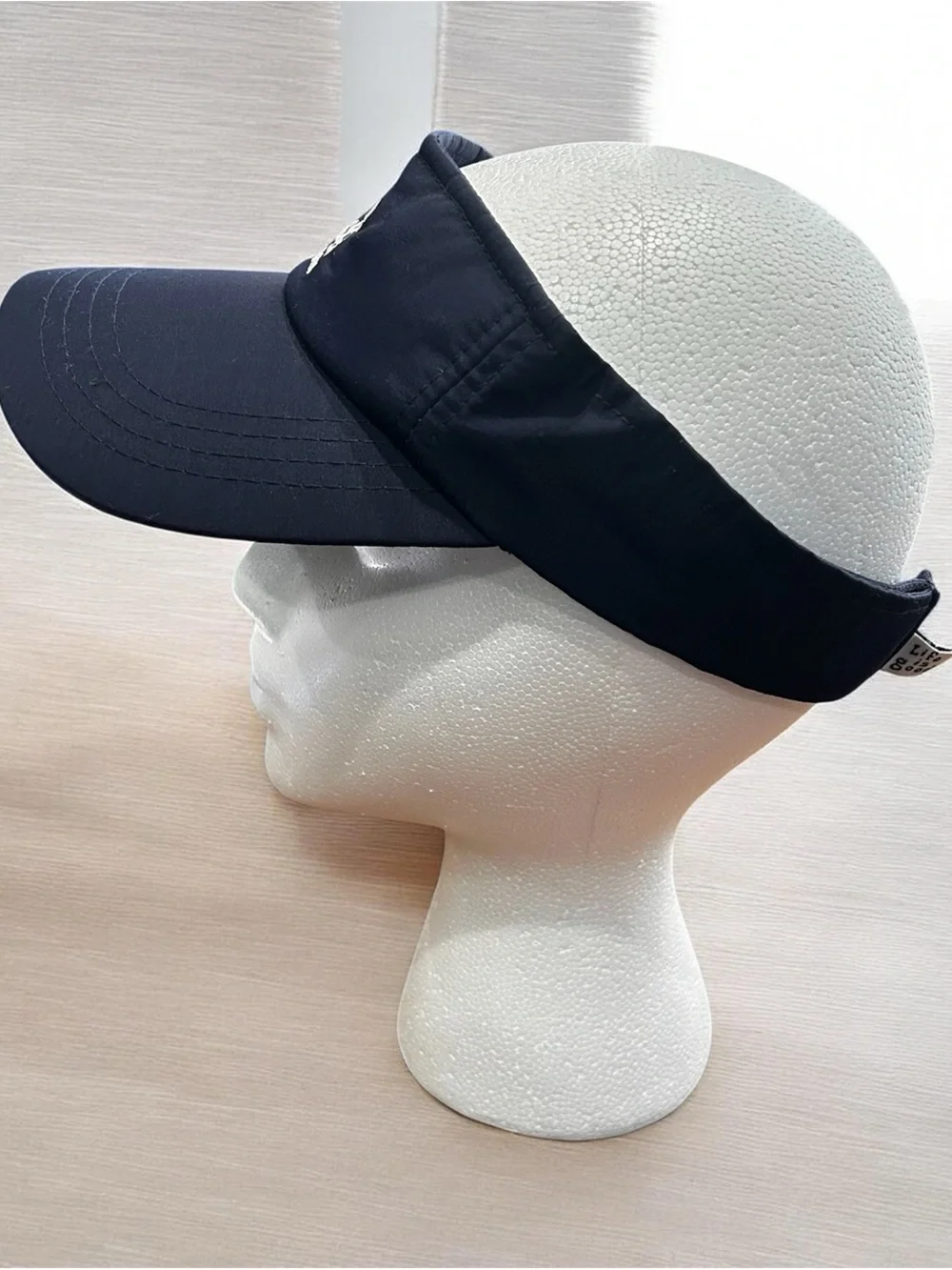 Rare Life is good Script Visor Hat Adjustable Blue/black